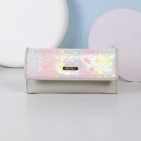 Women Grey Wallet