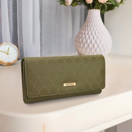 Women Light-green Wallet