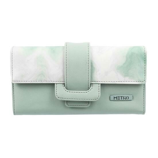 Women Green Wallet